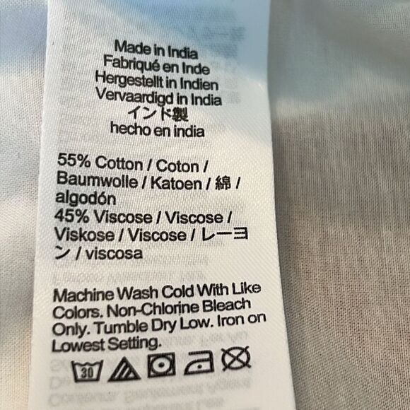 NWT Madewell Cap-sleeve A-line Top Small - Picture 7 of 8